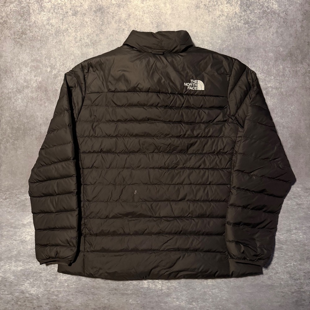 The North Face Men XL Minoqua Flare 2 Down Puffer Jacket Black NF0A55XG Coat 550 - Picture 2 of 8